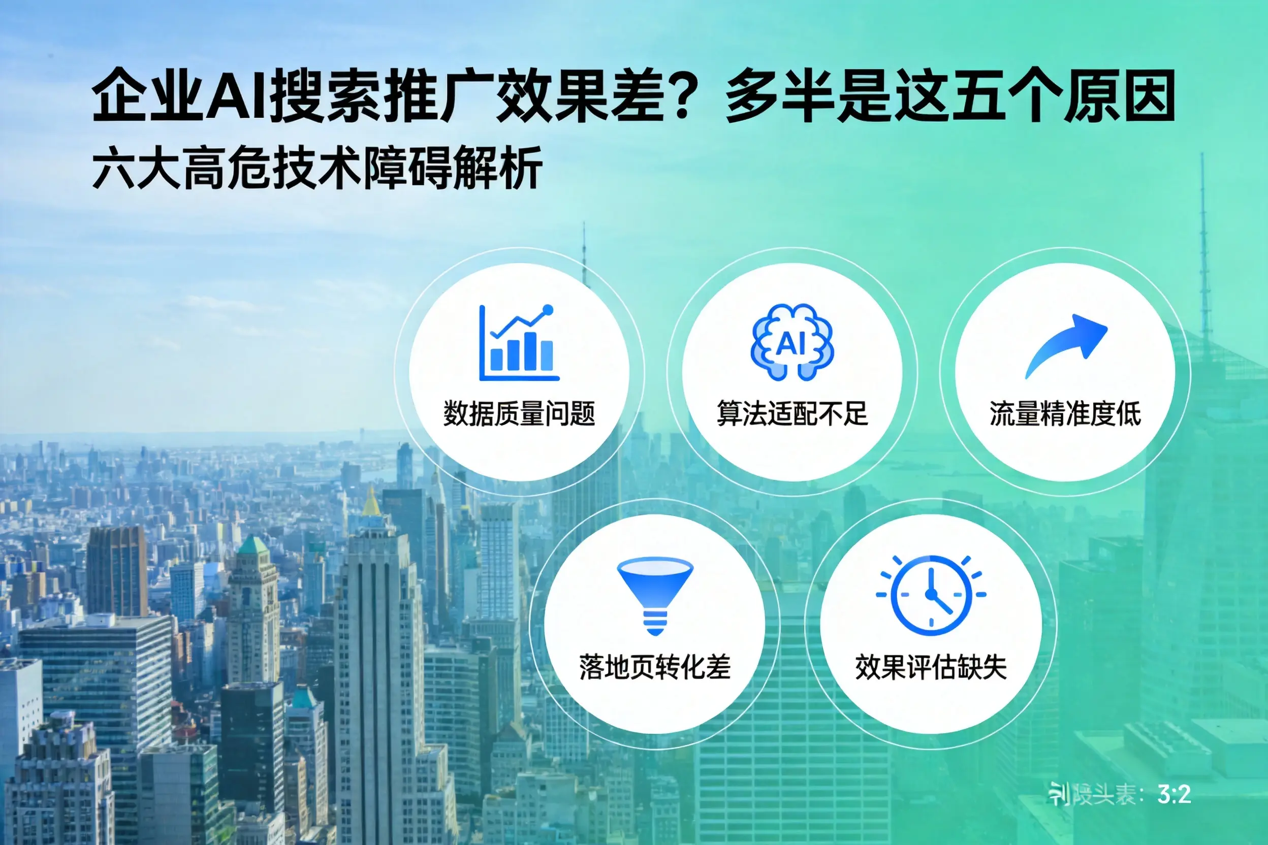 川汇企业AI搜索推广效果差?多半是这五个原因